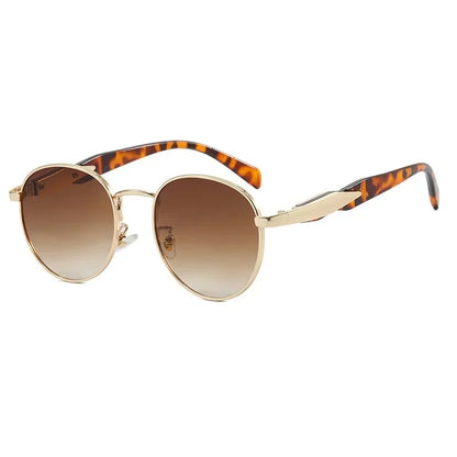 Vintage Round Metal Sunglasses