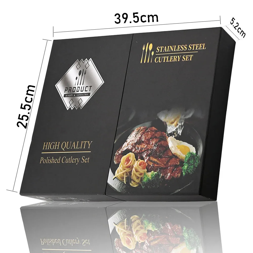 Metal Western Solid Cutlery Set