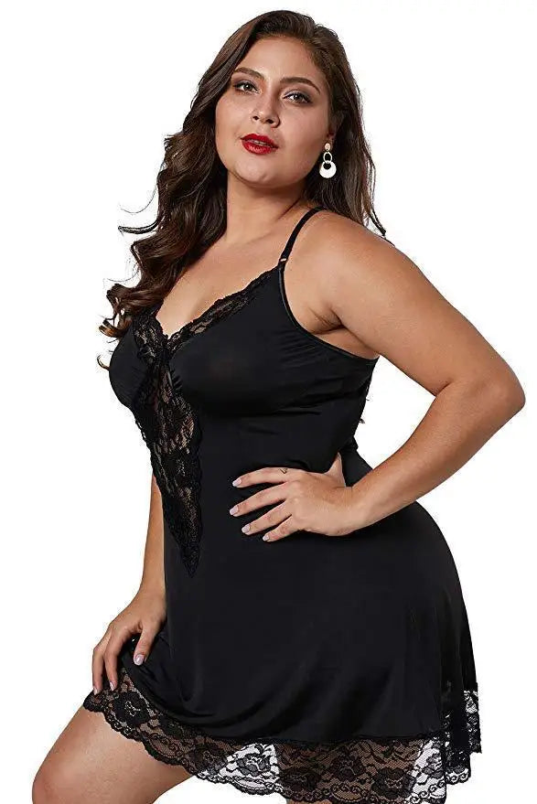 Lace Nightdress Set