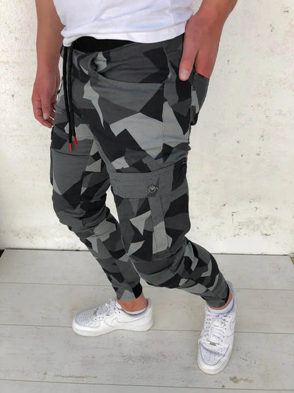 Sports Slim Elastic Trouser