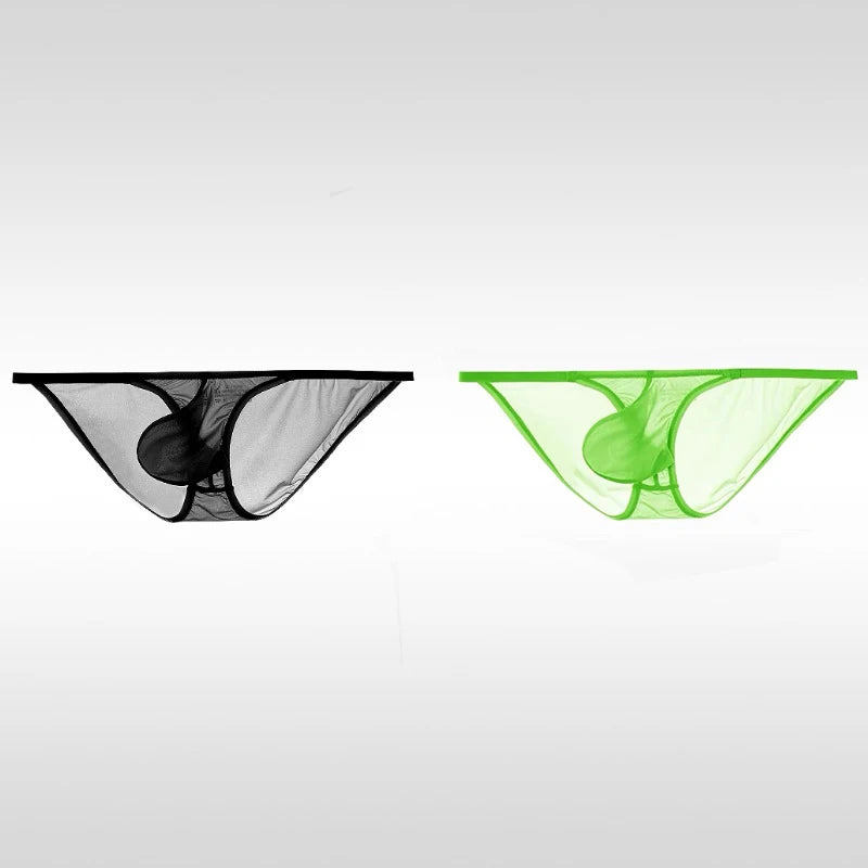 Solid Nylon Briefs