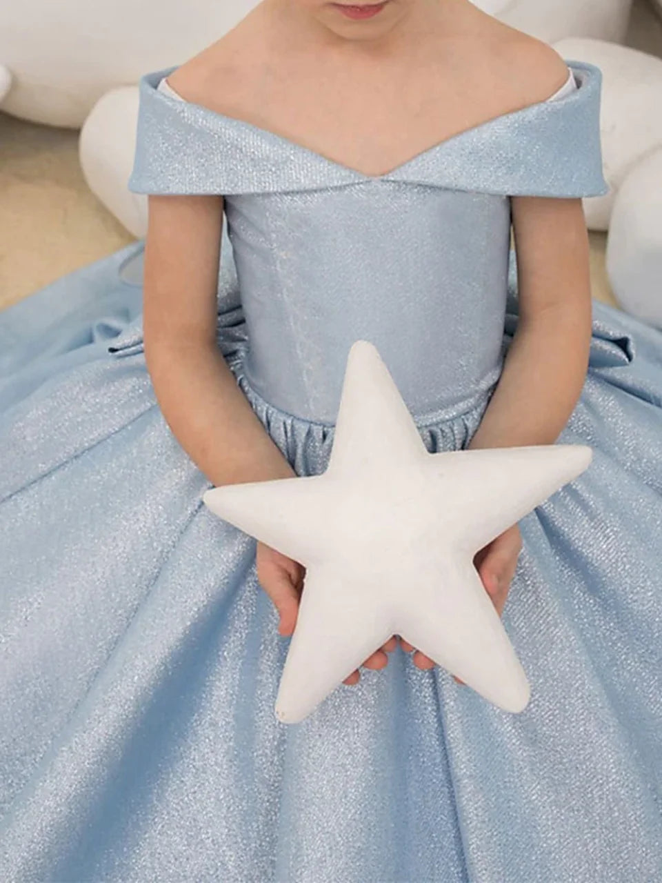 Princess Cotton Flower Girl Dress