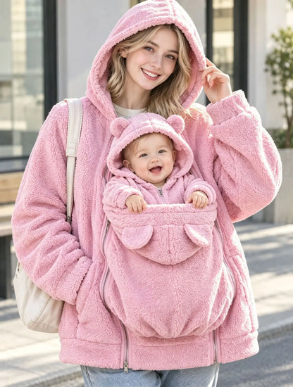 Fleece Zip Hooded Jacket