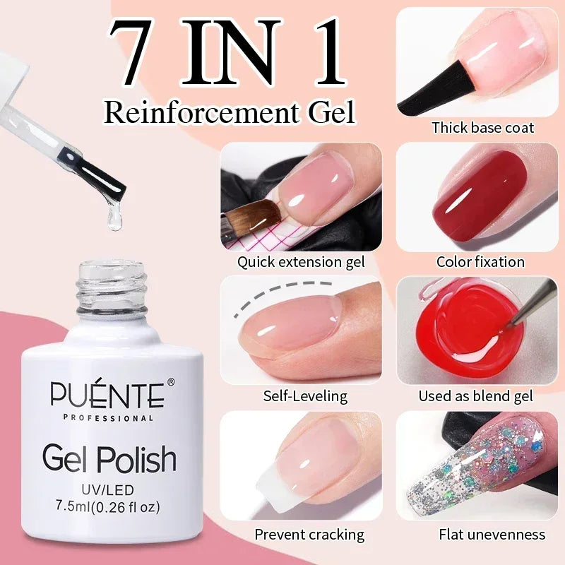 PUENTE Glitter Poly Nail Gel
