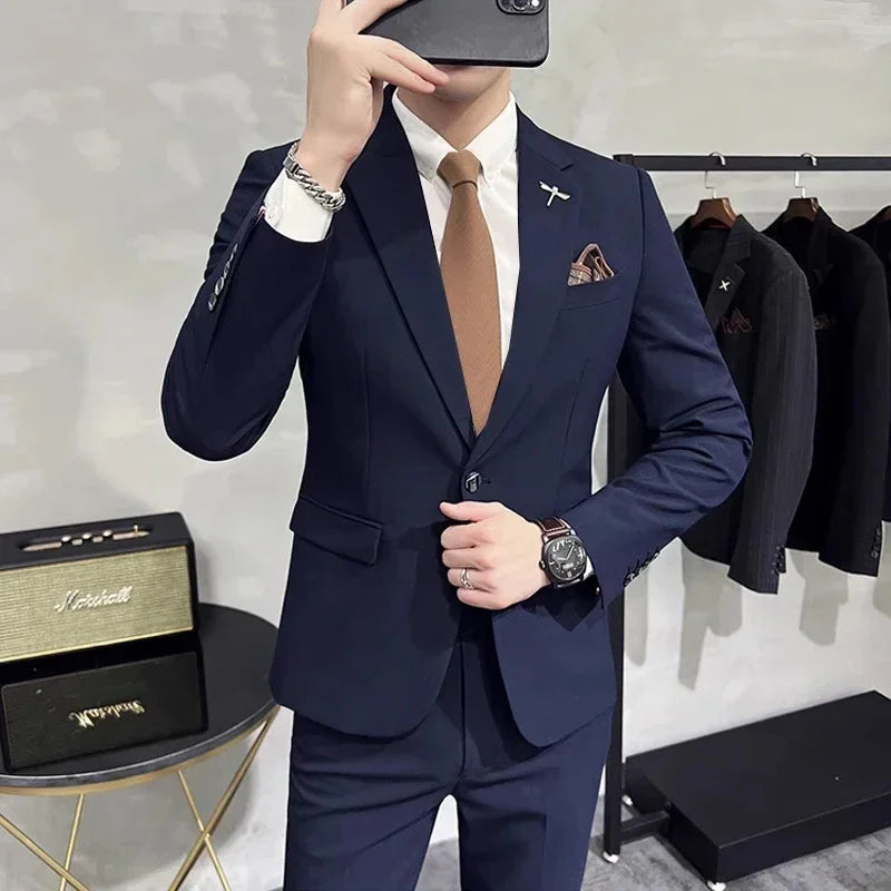 Jacket Pants High End Suit