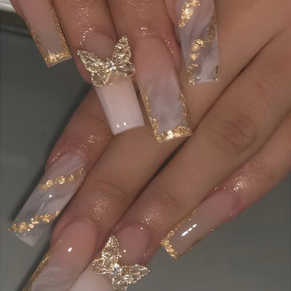 Leopard Cherry Press-On Nails