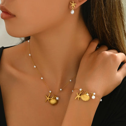 Bridal Jewelry Set Necklace Earrings Bracelet Ring