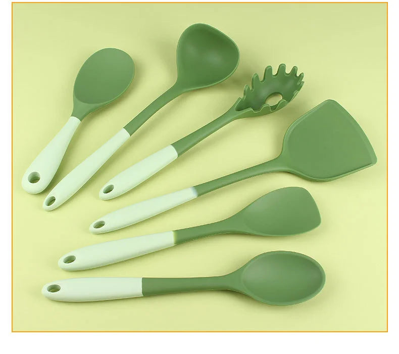 Silicone Utensil Set Piece Kitchen