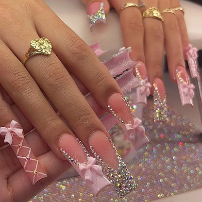 Leopard Cherry Press-On Nails