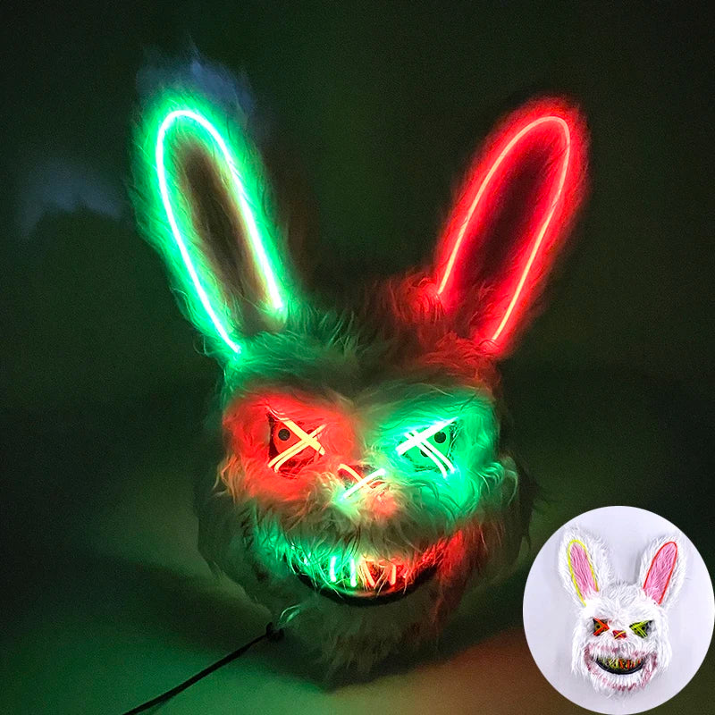 Glowing Bloody Animal Mask