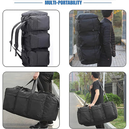 100L Camping Duffel Backpack