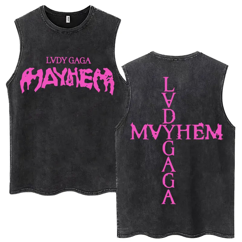 Printed O-Neck Tank