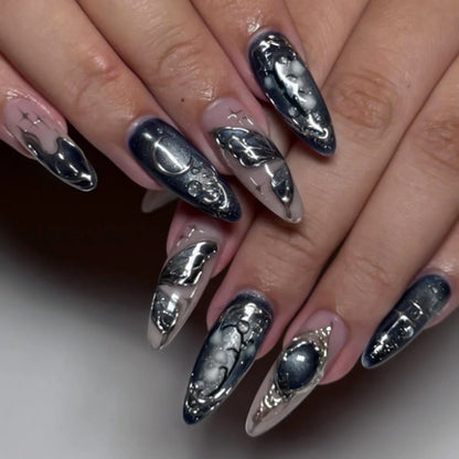Y2K Cat Eye Press-On Nails