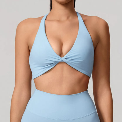Hearuisavy Cross-Back Push-Up Bra