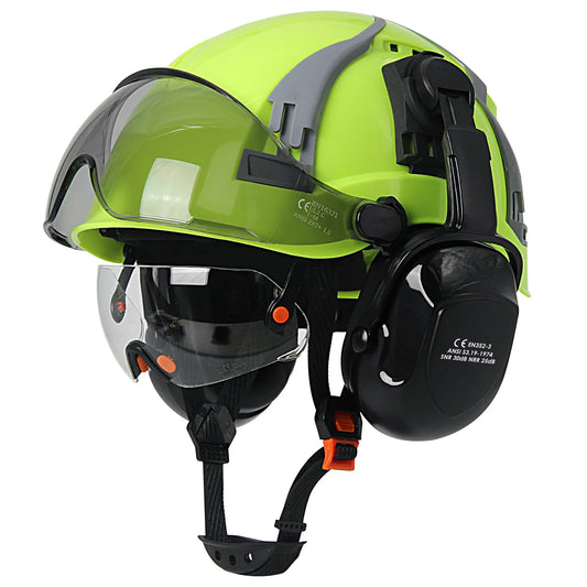 ABS Shell Dual-Visor Safety Helmet