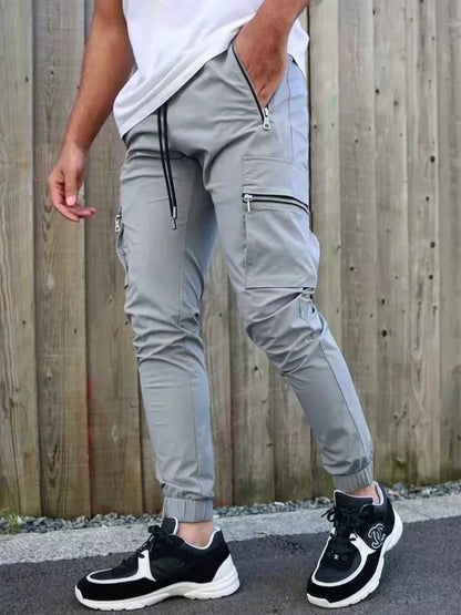 Multi Pocket Work Zipper Slim