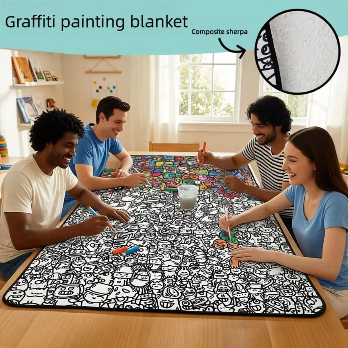 Portable Baby Hospital Blanket