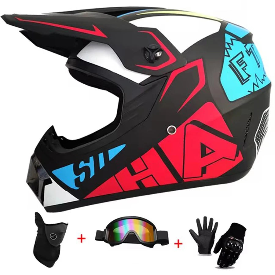 DOT-Approved Youth Dirt Bike Helmet