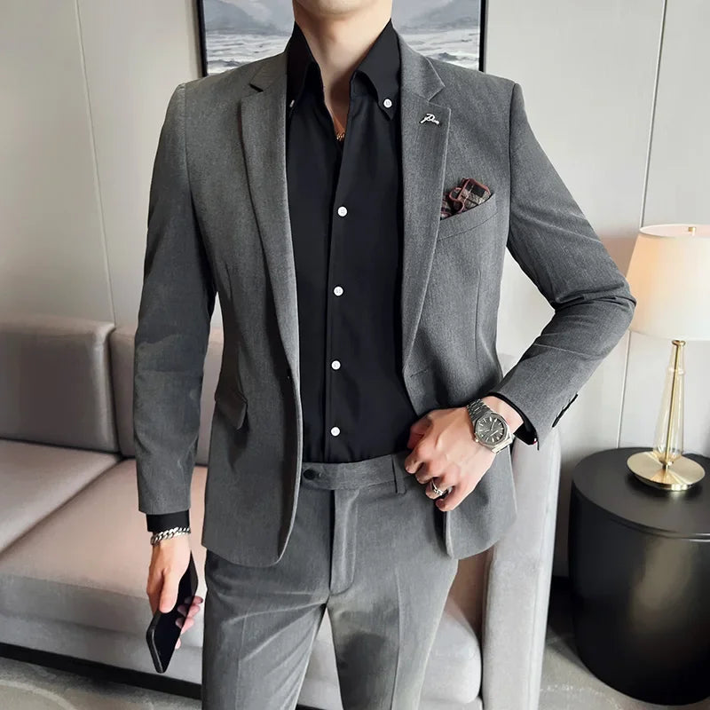 Jacket Pants High End Suit