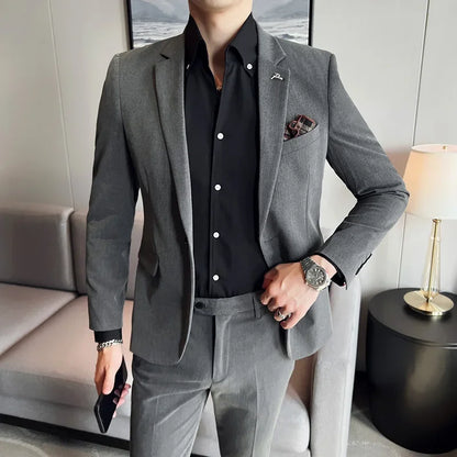 Jacket Pants High End Suit