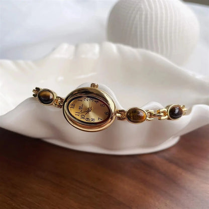 Jade Oval Watch