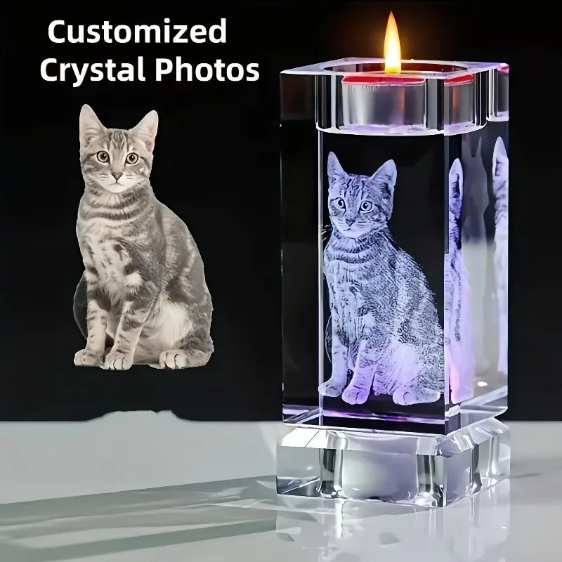 Personalized Pet Glass Bowl