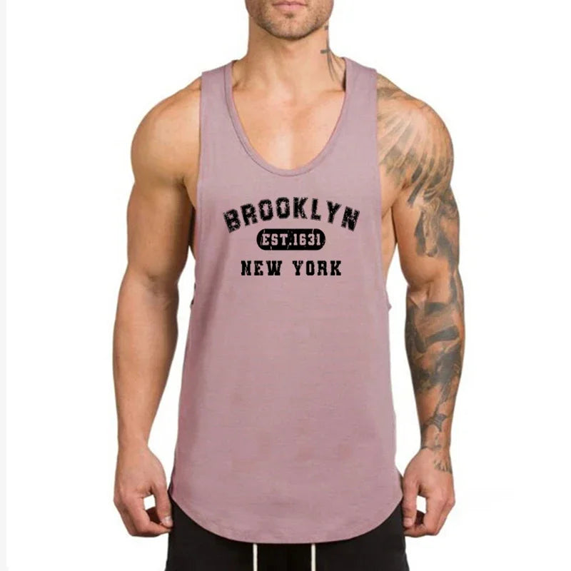 Summer Cotton Breathable Workout Tank