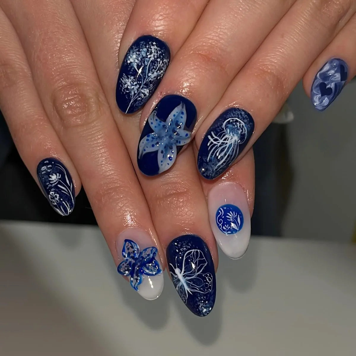 Y2K Cat Eye Press-On Nails