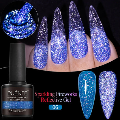 PUENTE Glitter Poly Nail Gel