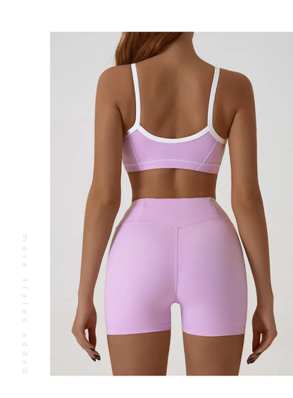Yoga Sports Bra Color Clashing
