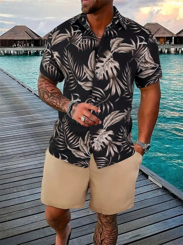 3D Print Hawaiian Shirt Set