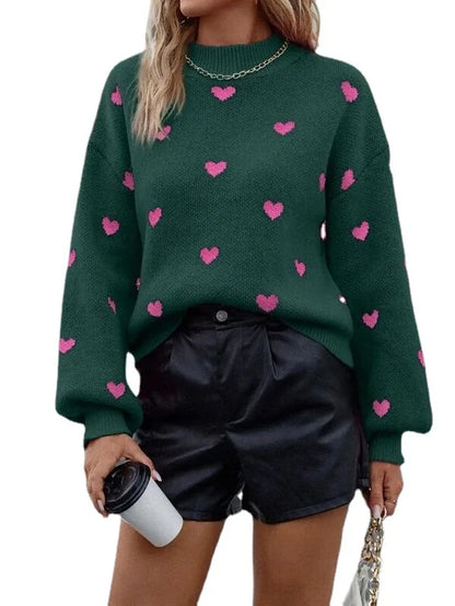 Flare Sleeve Pullover Sweater