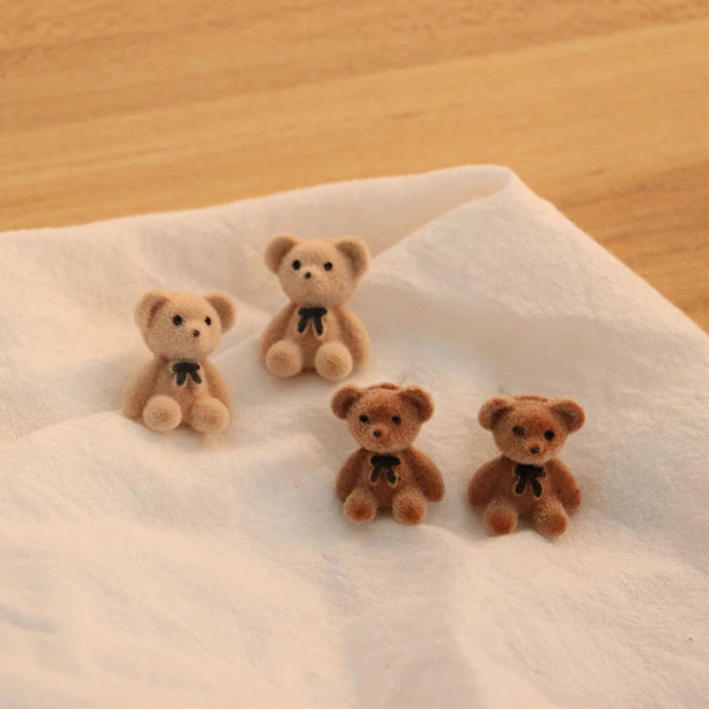 Plush Rabbit Stud Earrings