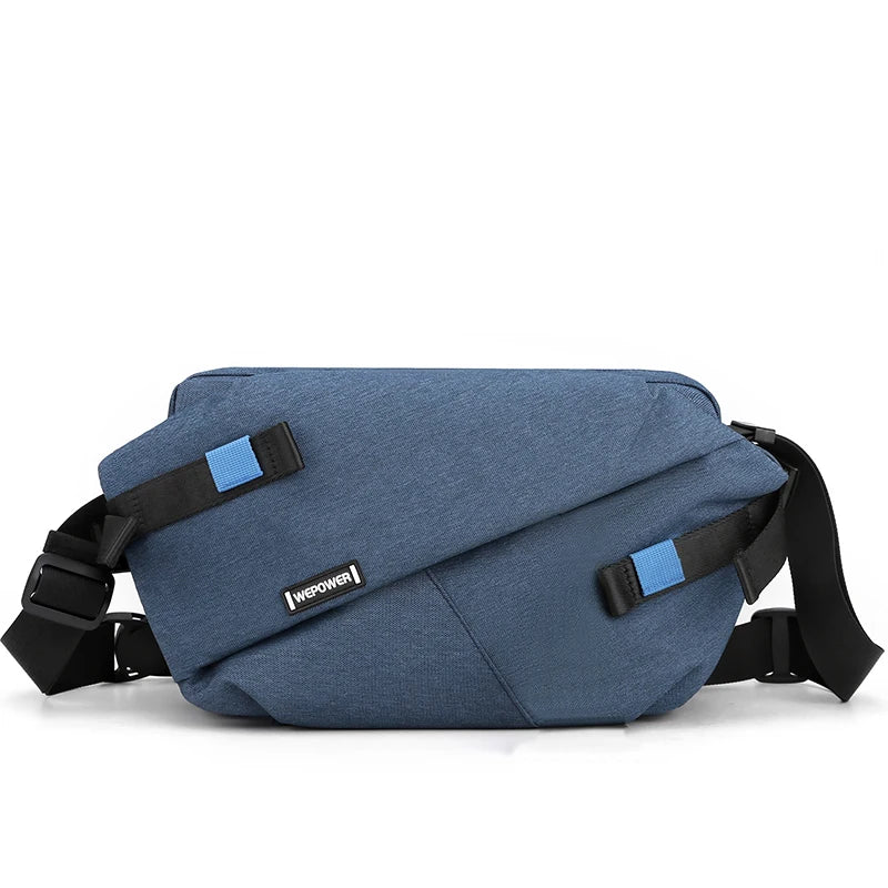 Nylon Patchwork Waist Bag