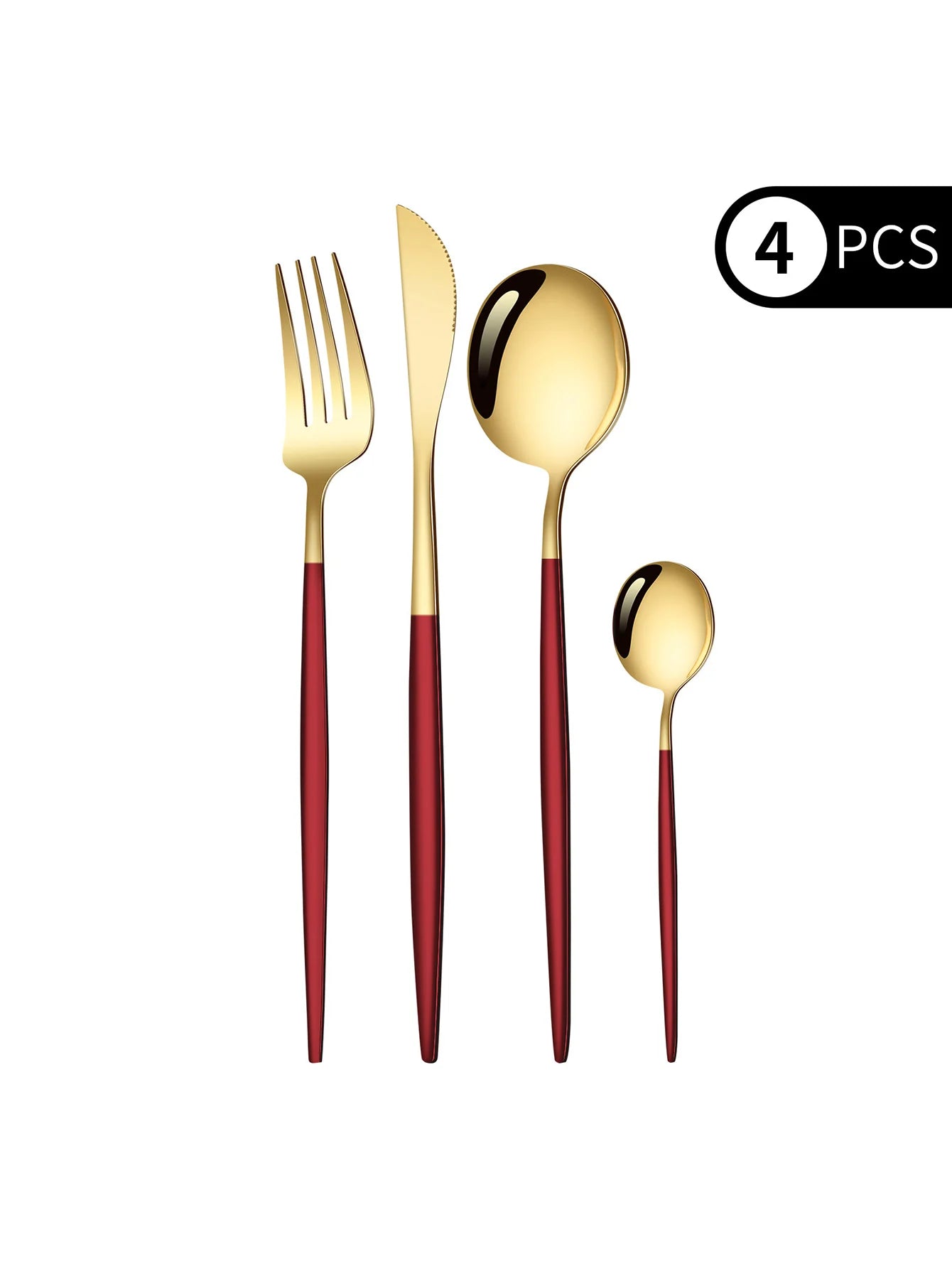 Metal Western Solid Piece Set