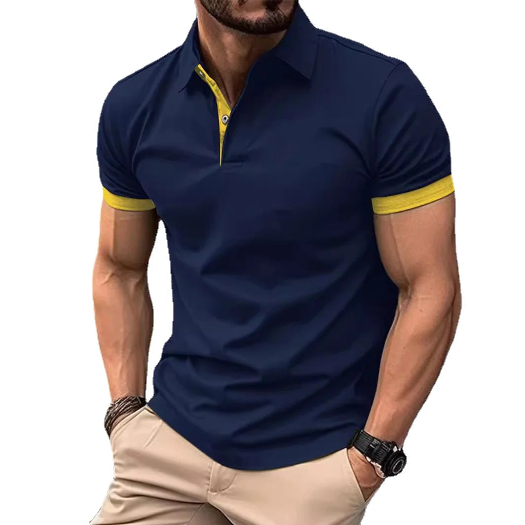 Solid Summer Casual Polo