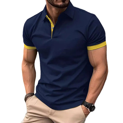 Solid Summer Casual Polo