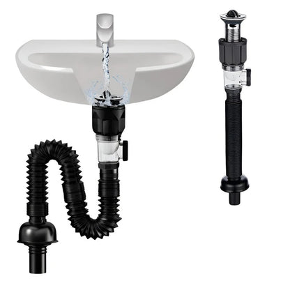 Telescoping Antiodor Drain Pipe