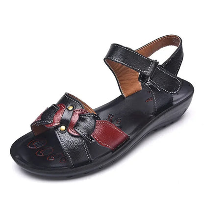 Printed Strap Sandals