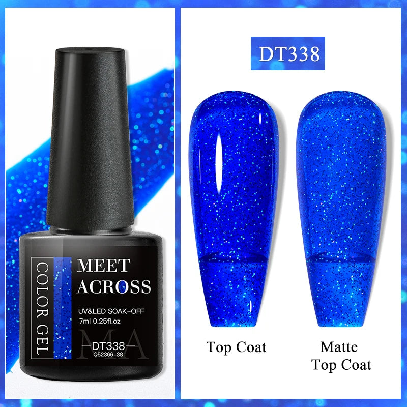 MEET ACROSS Matte Gel Polish