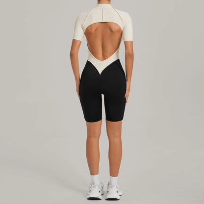 Color Block Jumpsuit