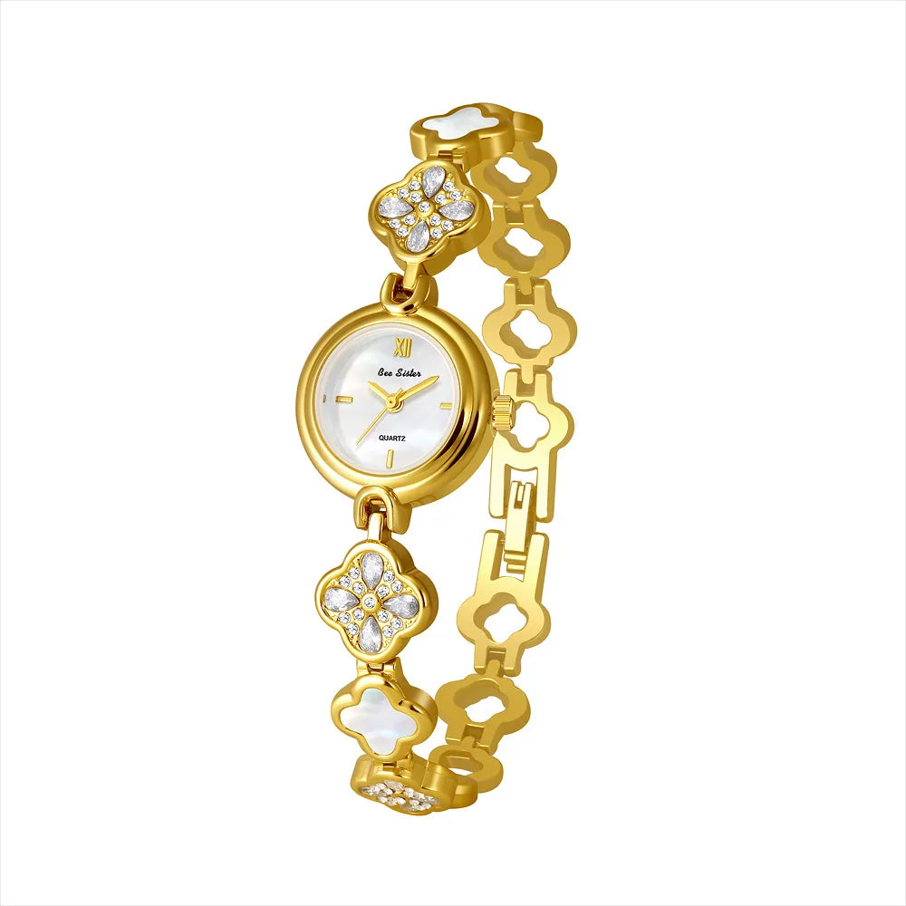 Clover Crystal Watch