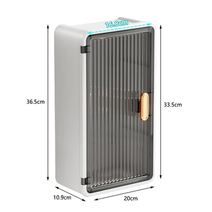 Wall-Mounted Tissue Shelf
