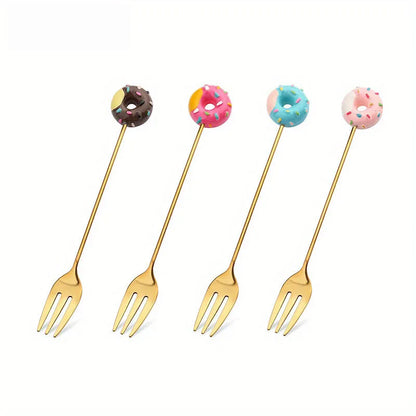 Metal Korean Style Creative Fork