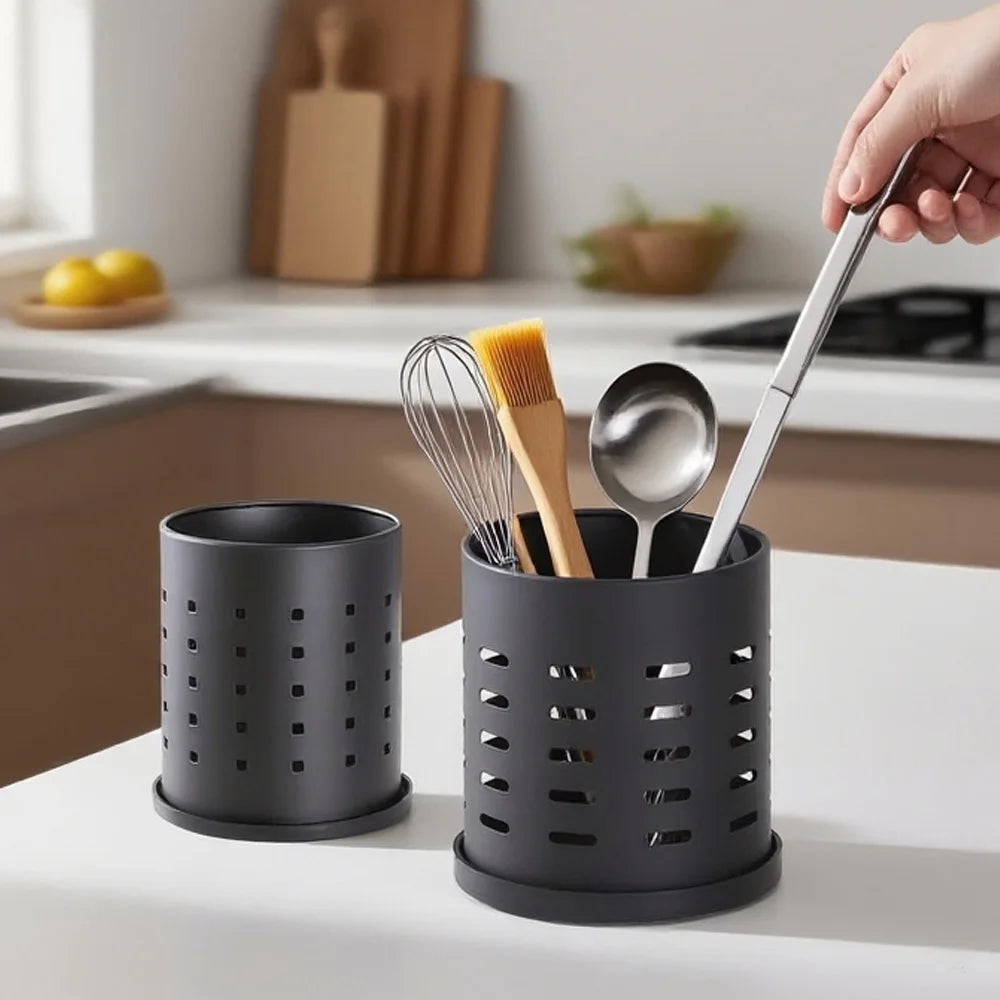 Metal Reusable Easy Clean Black