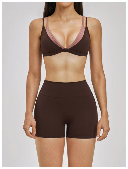Sexy Sports Bra Gym Top