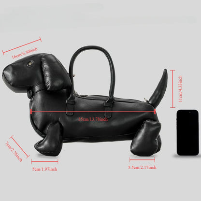 Dachshund PU Handbag