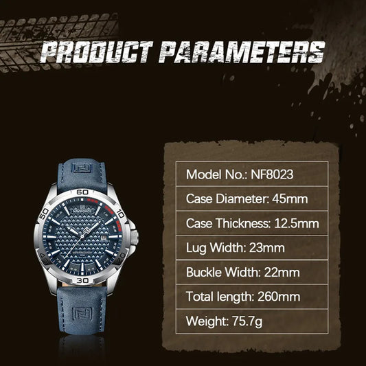 Male Quartz Casual Watch