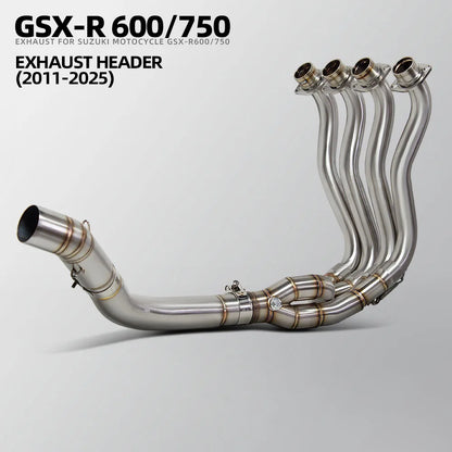 Suzuki GSXR/GSXS750 51mm Exhaust Front Pipe