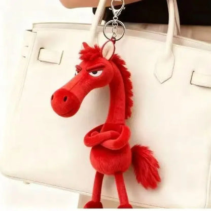 Horse Pendant Year Plush Bags